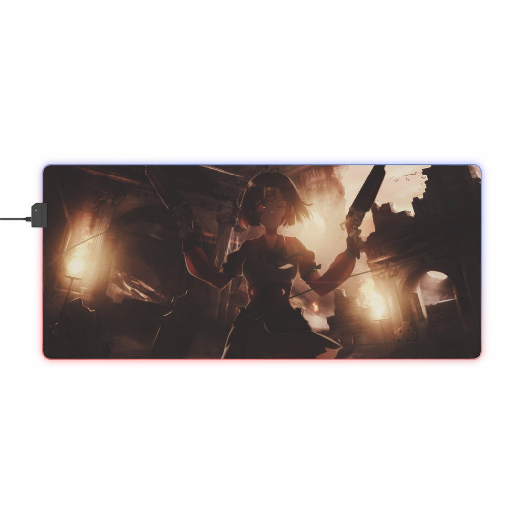 Kabaneri Of The Iron Fortress RGB LED Mouse Pad (Desk Mat)