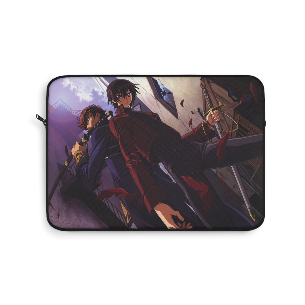 Code Geass Lelouch Lamperouge, Suzaku Kururugi Laptop Sleeve