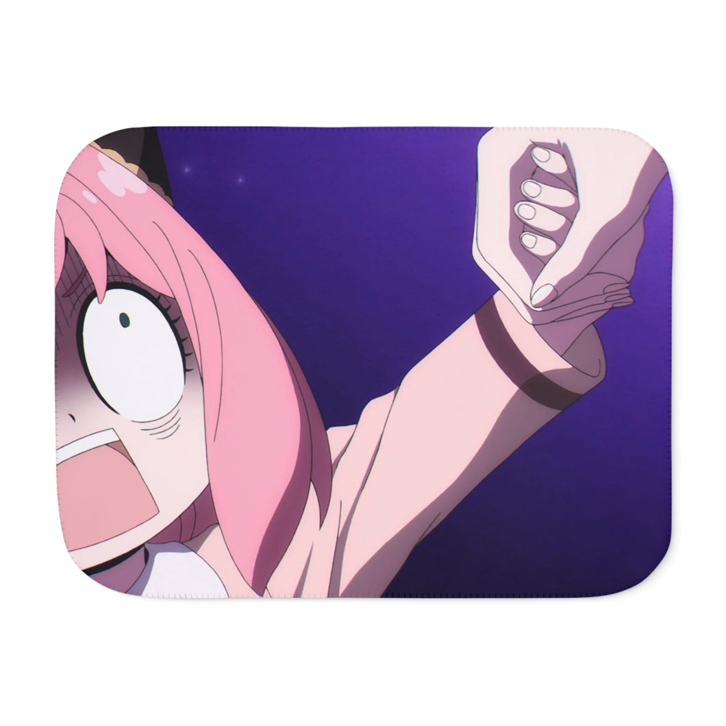 Anime Spy x Family Sherpa Blanket