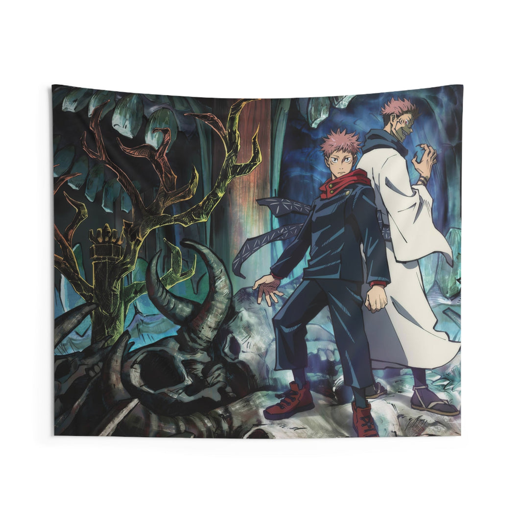 Yuji Itadori Indoor Wall Tapestry