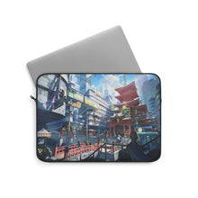Load image into Gallery viewer, Saitama Looking Out Over the City Laptop Sleeve
