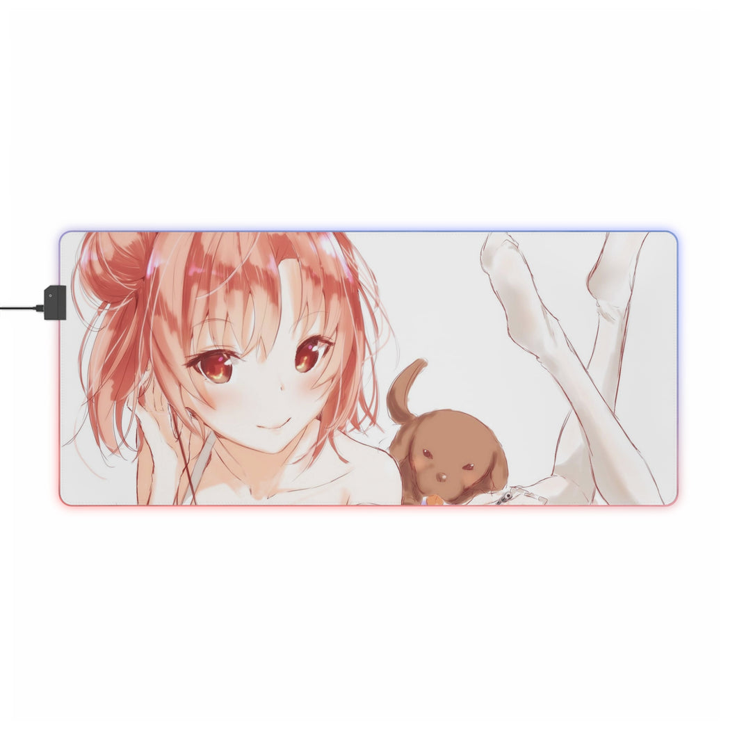 My Teen Romantic Comedy SNAFU Yui Yuigahama RGB LED Mouse Pad (Desk Mat)
