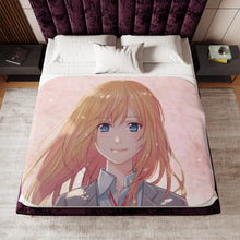 Load image into Gallery viewer, Anime Your Lie in April Sherpa Blanket
