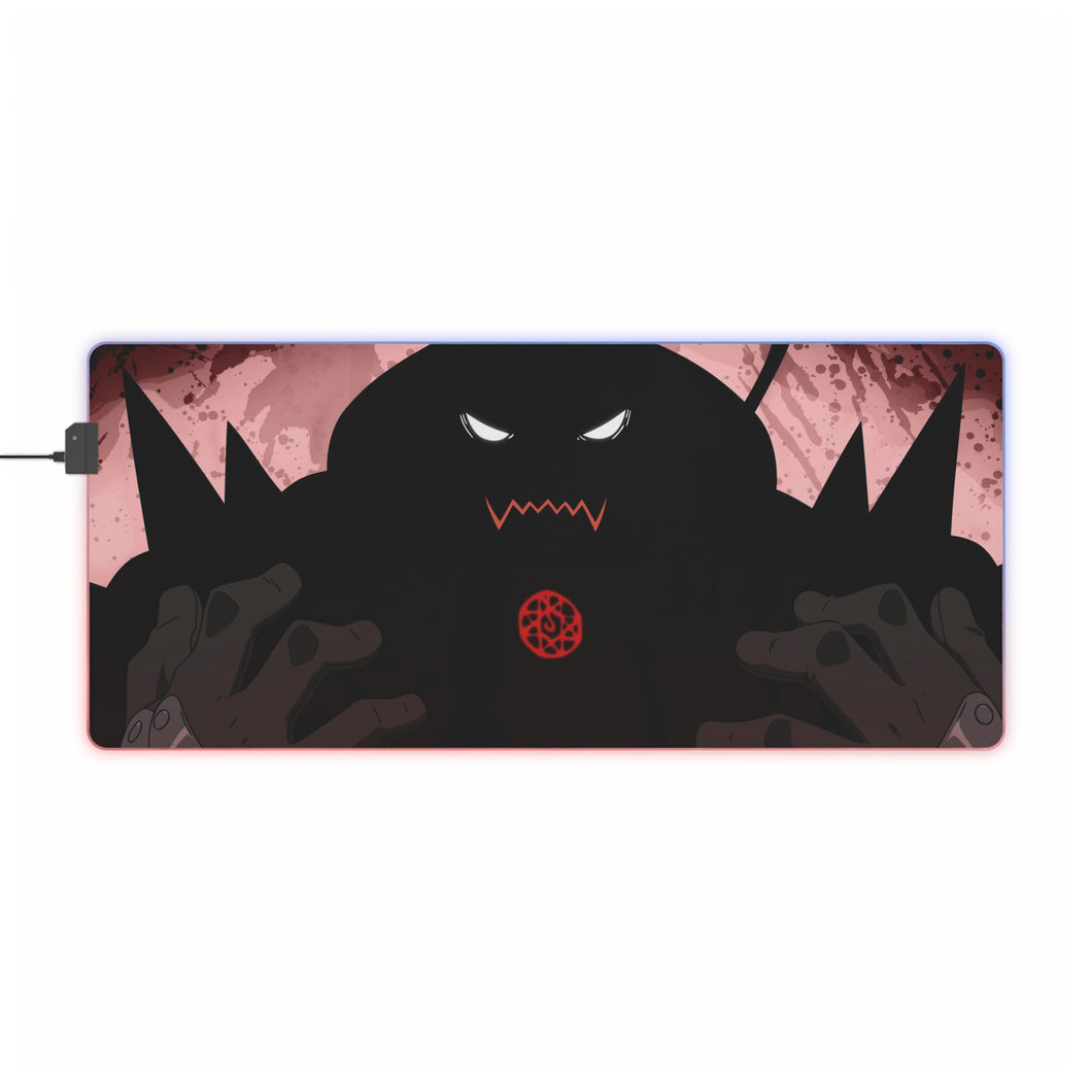 Anime FullMetal Alchemist RGB LED Mouse Pad (Desk Mat)