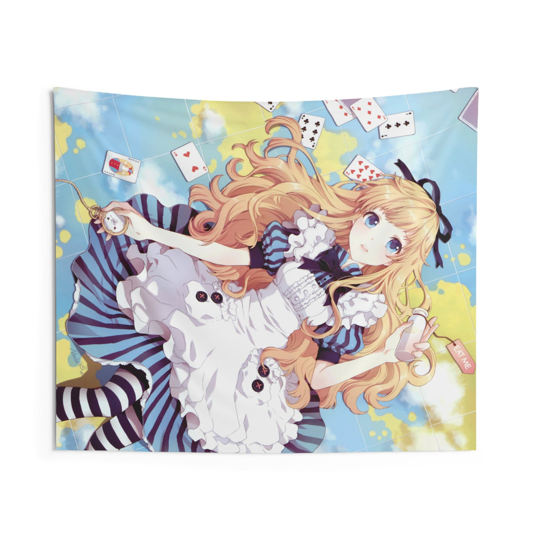 Anime Alice In Wonderland Indoor Wall Tapestry