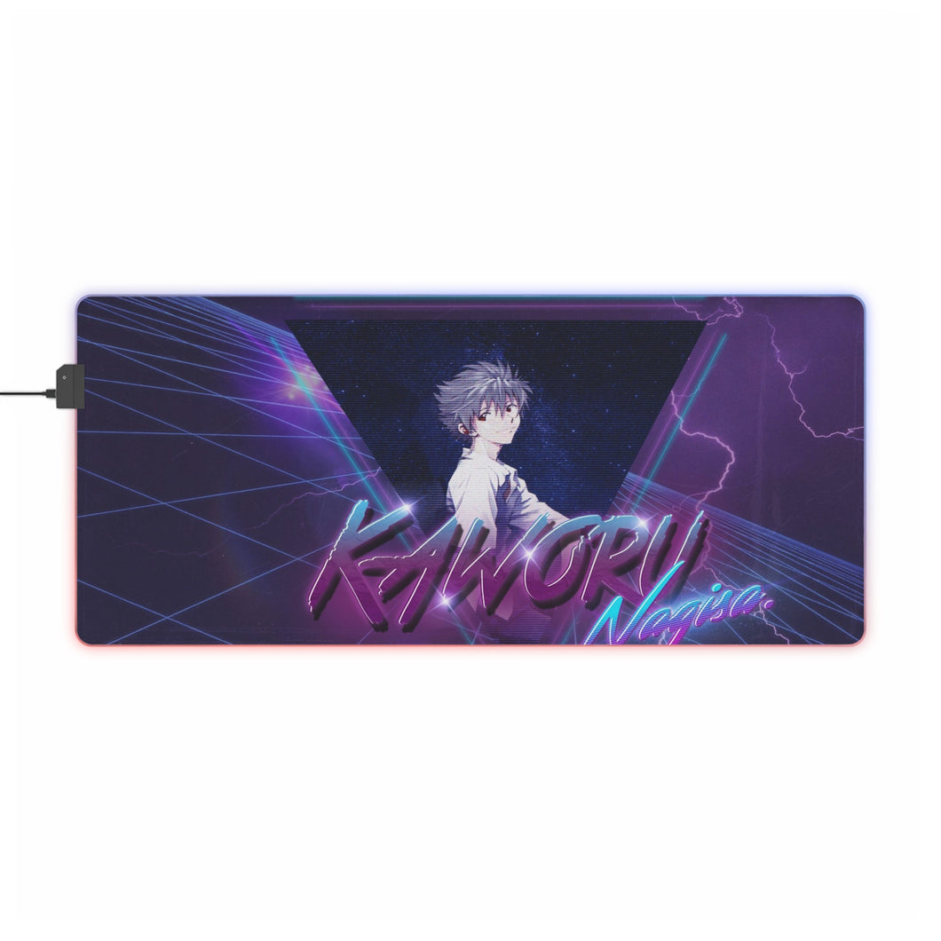 Anime Evangelion: 3.0 You Can (Not) Redo RGB LED Mouse Pad (Desk Mat)