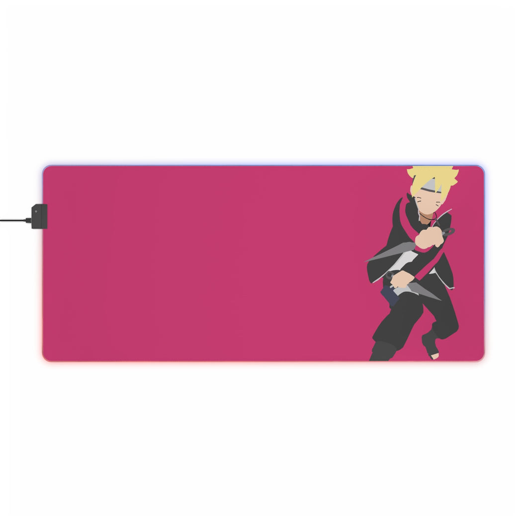 Boruto RGB LED Mouse Pad (Desk Mat)