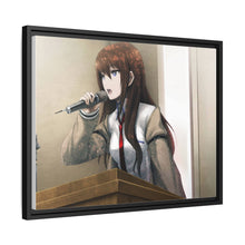 Load image into Gallery viewer, Makise Kurisu Canvas Framed Art Print
