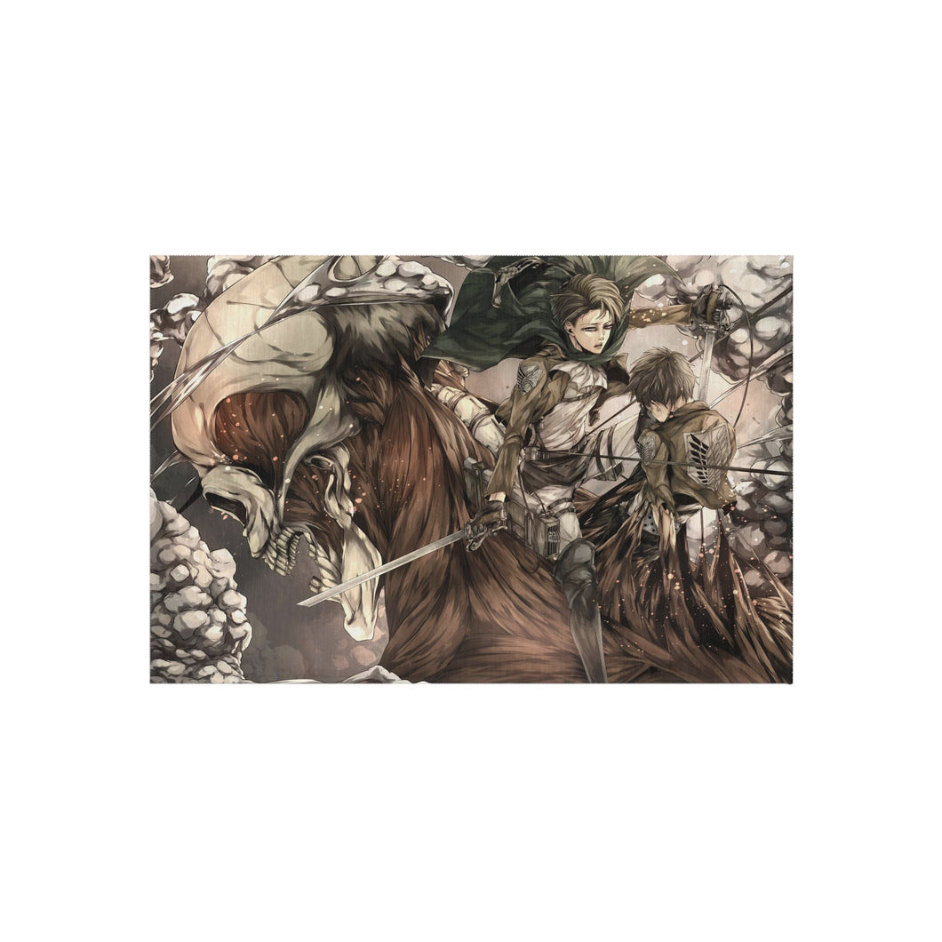 Anime Attack On Titan Rug