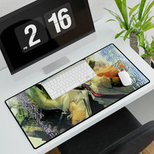 Load image into Gallery viewer, Makise Kurisu &amp; Rintaro Okabe Mouse Pad (Desk Mat)
