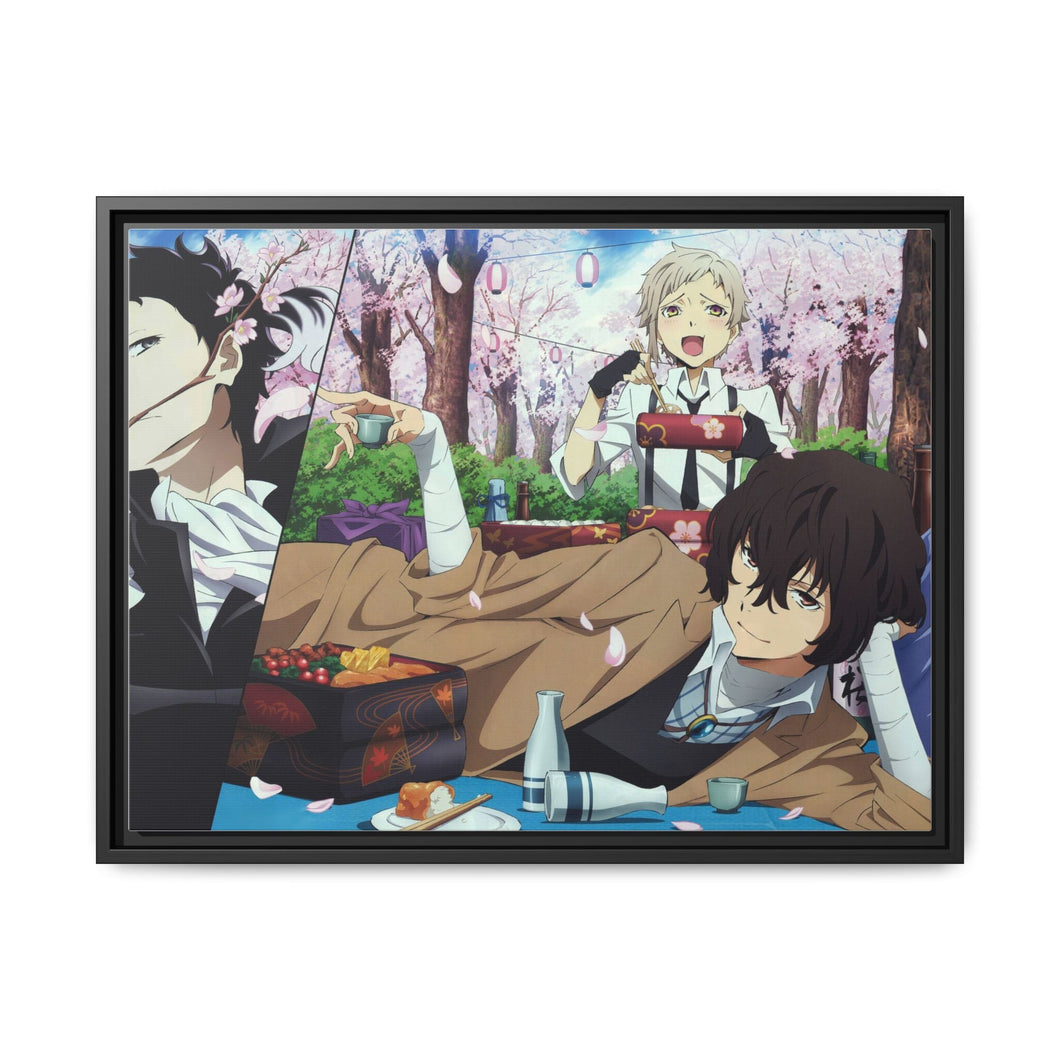 Anime Bungou Stray Dogs Canvas Framed Art Print