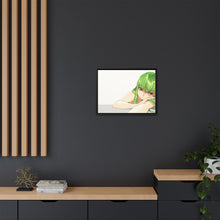 Load image into Gallery viewer, Pondering C.C. Canvas Framed Art Print
