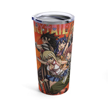 Load image into Gallery viewer, Fairy Tail Natsu Dragneel, Erza Scarlet, Gray Fullbuster, Lucy Heartfilia, Wendy Marvell Tumbler 20oz

