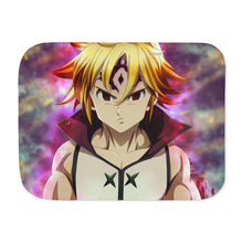 Load image into Gallery viewer, Anime The Seven Deadly Sins Sherpa Blanket
