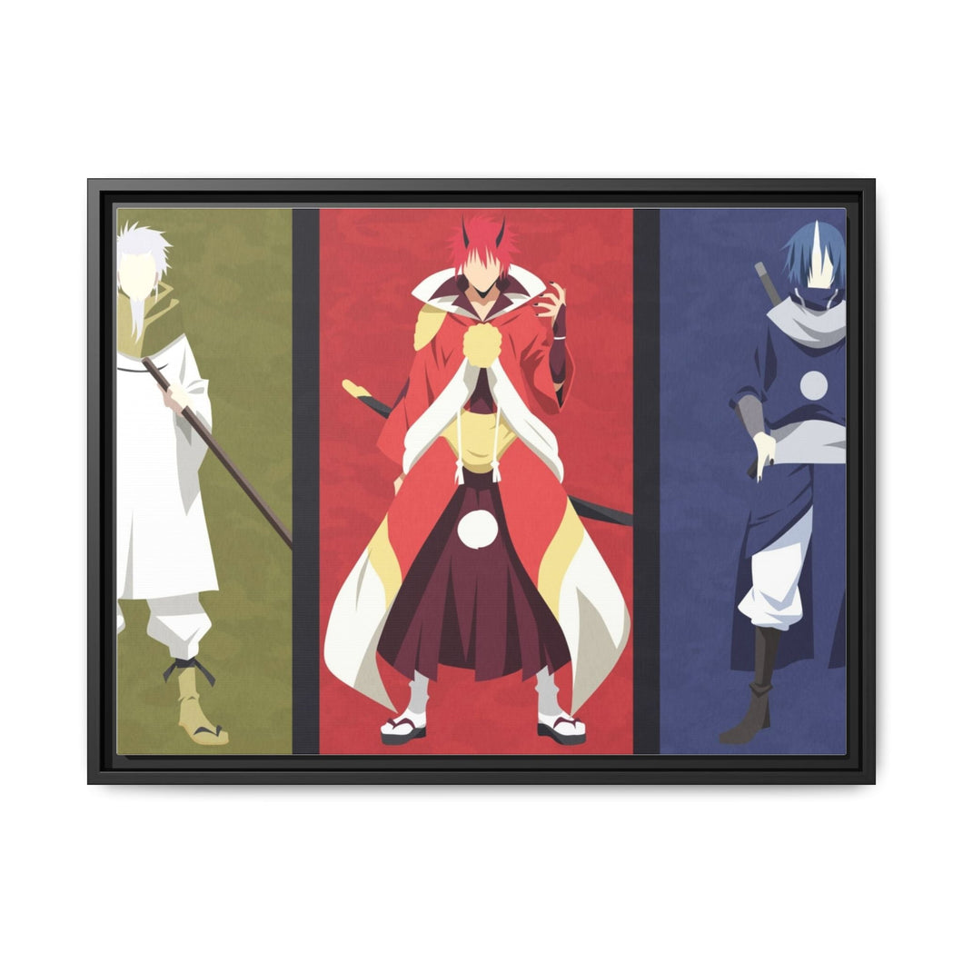 That Time I Got Reincarnated As A Slime Canvas Framed Art Print