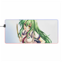 Load image into Gallery viewer, Anime Armed Girl's Machiavellism RGB LED Mouse Pad (Desk Mat)
