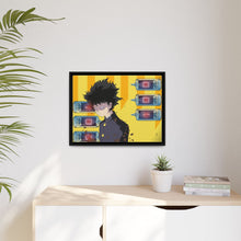 Load image into Gallery viewer, Mob Psycho 100 Shigeo Kageyama Canvas Framed Art Print
