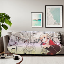 Load image into Gallery viewer, Nao Tomori Manga style Sherpa Blanket
