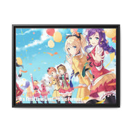 Love Live! Group Canvas Framed Art Print