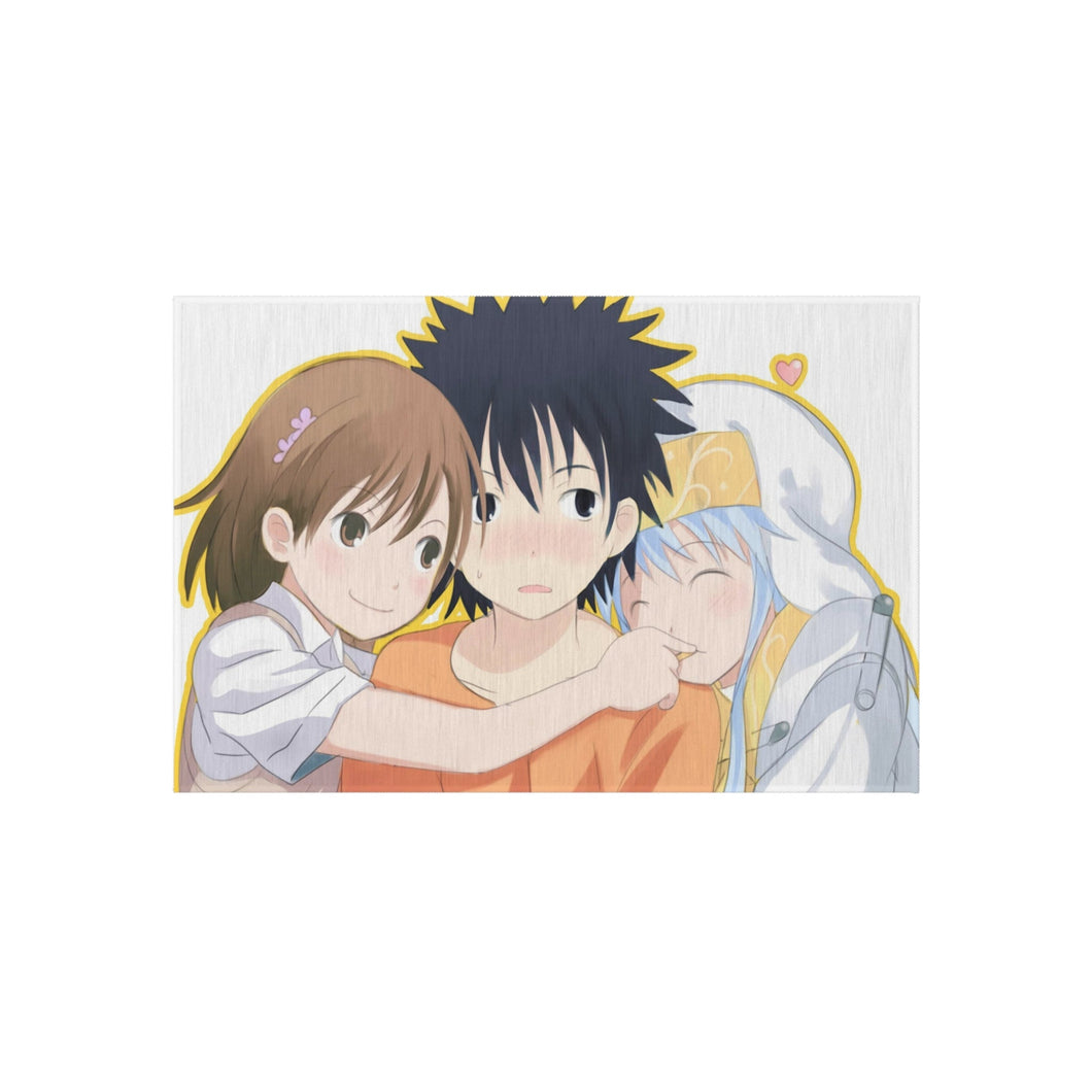 A Certain Magical Index Kamijou Touma, Index Librorum Prohibitorum, Mikoto Misaka Rug