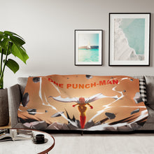 Load image into Gallery viewer, Anime One-Punch Man Sherpa Blanket
