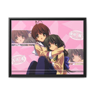 Clannad Nagisa Furukawa, Fuuko Ibuki Canvas Framed Art Print