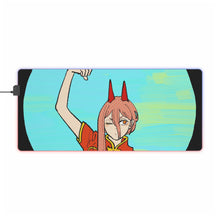 Load image into Gallery viewer, Chainsaw Man RGB LED Mouse Pad (Desk Mat)
