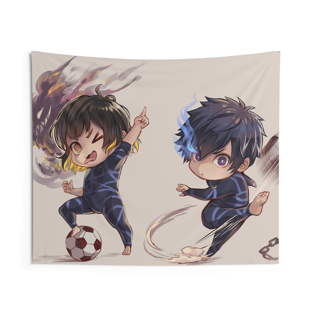 Blue Lock Indoor Wall Tapestry
