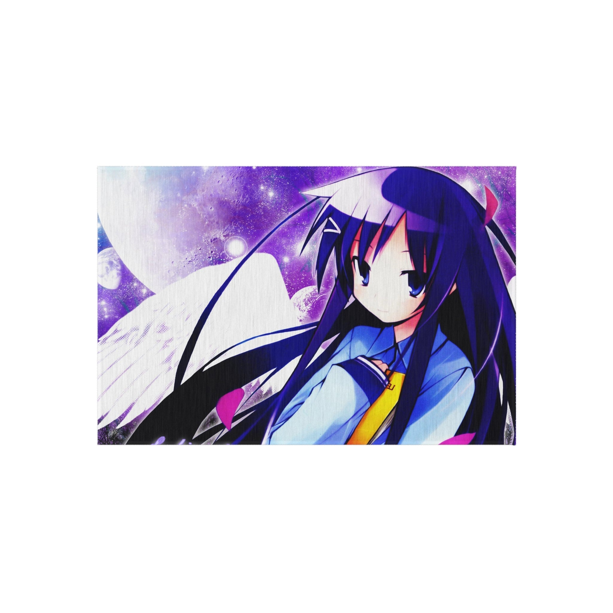 Hanbun no Tsuki ga Noboru Sora Rug