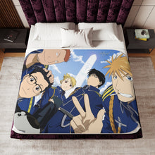 Load image into Gallery viewer, Anime FullMetal Alchemist Sherpa Blanket
