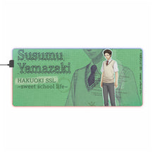 Load image into Gallery viewer, Hakuouki Shinsengumi Kitan RGB LED Mouse Pad (Desk Mat)
