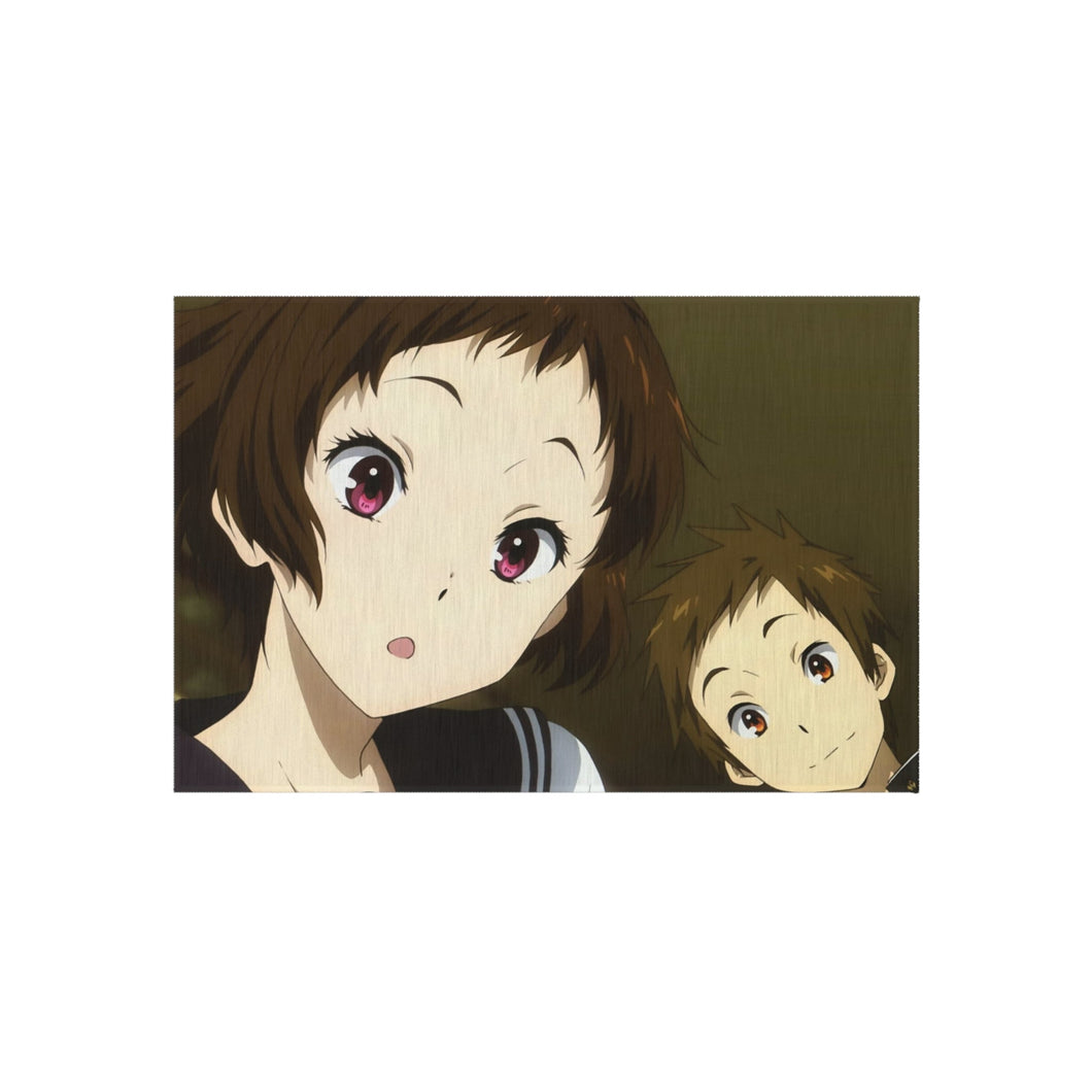 Satoshi Fukube And Mayaka Ibara  Faces Rug