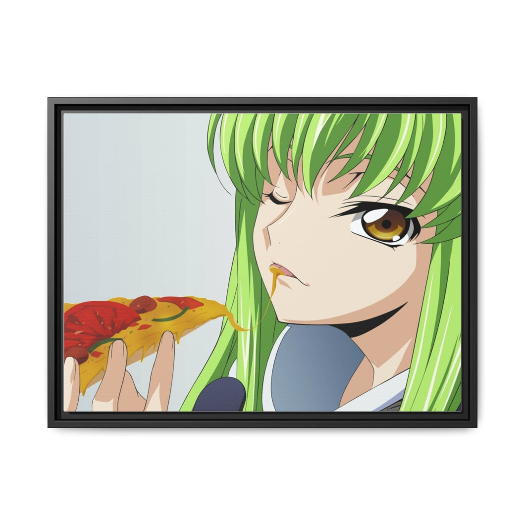Anime Code Geassr Canvas Framed Art Print