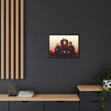 Load image into Gallery viewer, Satoru Gojo Yuji Itadori Nobara Kugisaki and Megumi Fushiguro Canvas Framed Art Print
