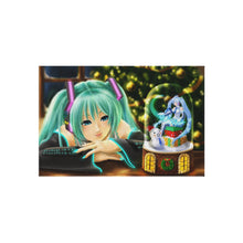 Load image into Gallery viewer, hatsune miku christmas Rug
