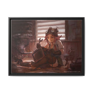 My Hero Academia Canvas Framed Art Print