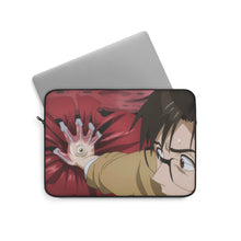 Load image into Gallery viewer, Shinichi stopping a car with Migi Laptop Sleeve
