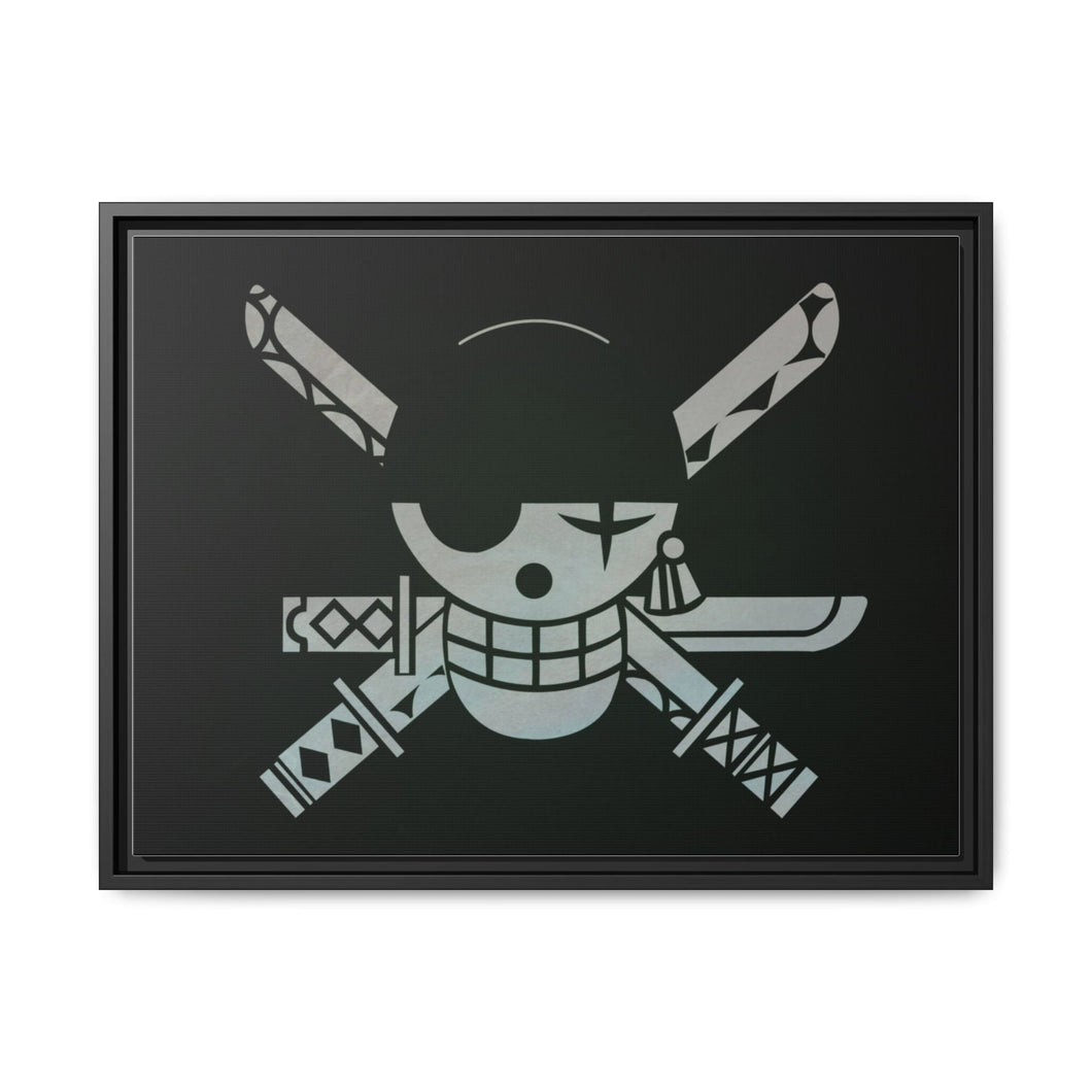 Roronoa Canvas Framed Art Print