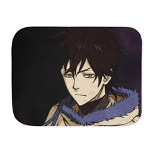 Load image into Gallery viewer, Black Clover Yuno Sherpa Blanket
