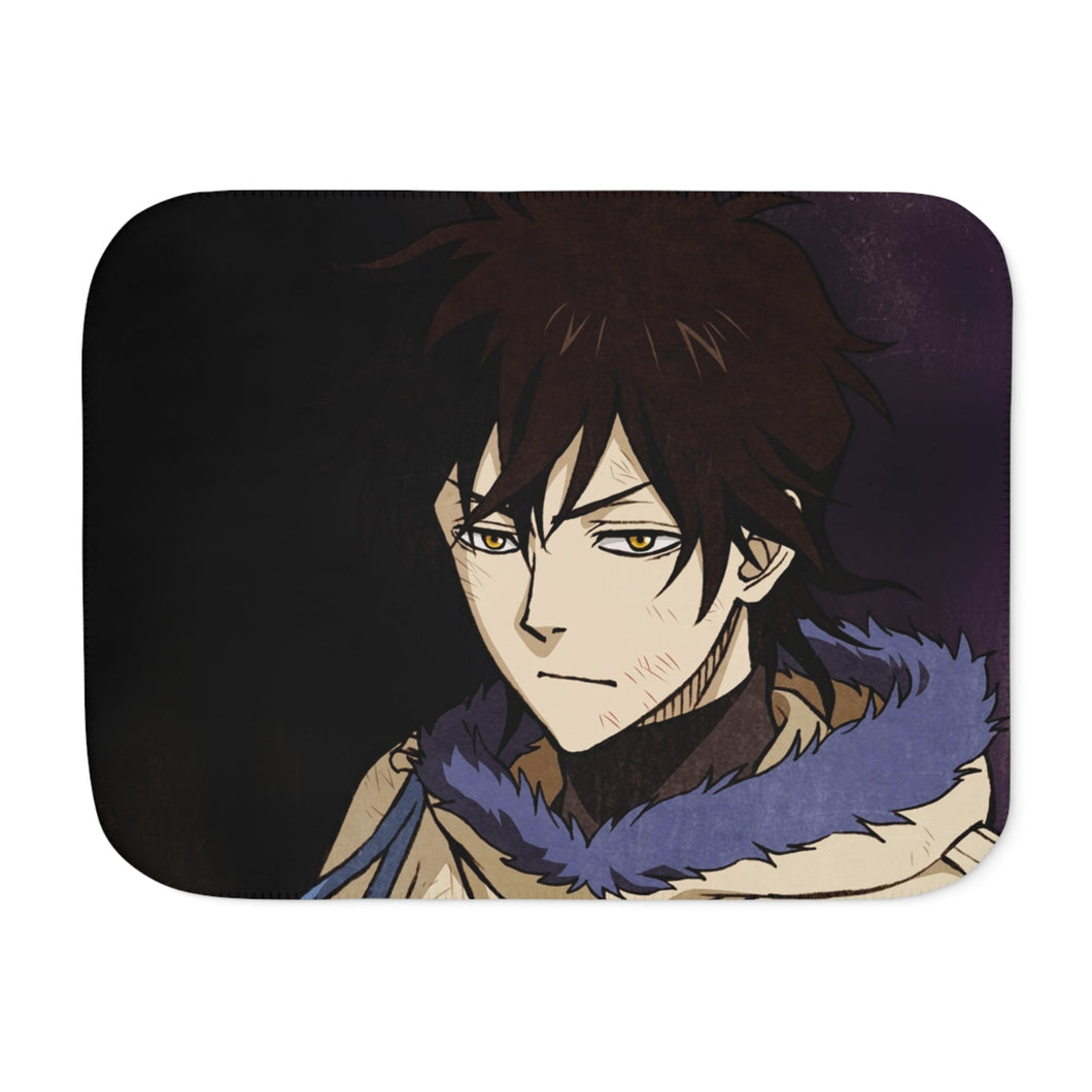 Black Clover Yuno Sherpa Blanket