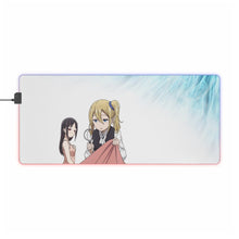 Load image into Gallery viewer, Ai Hayasaka and Kaguya Shinomiya RGB LED Mouse Pad (Desk Mat)
