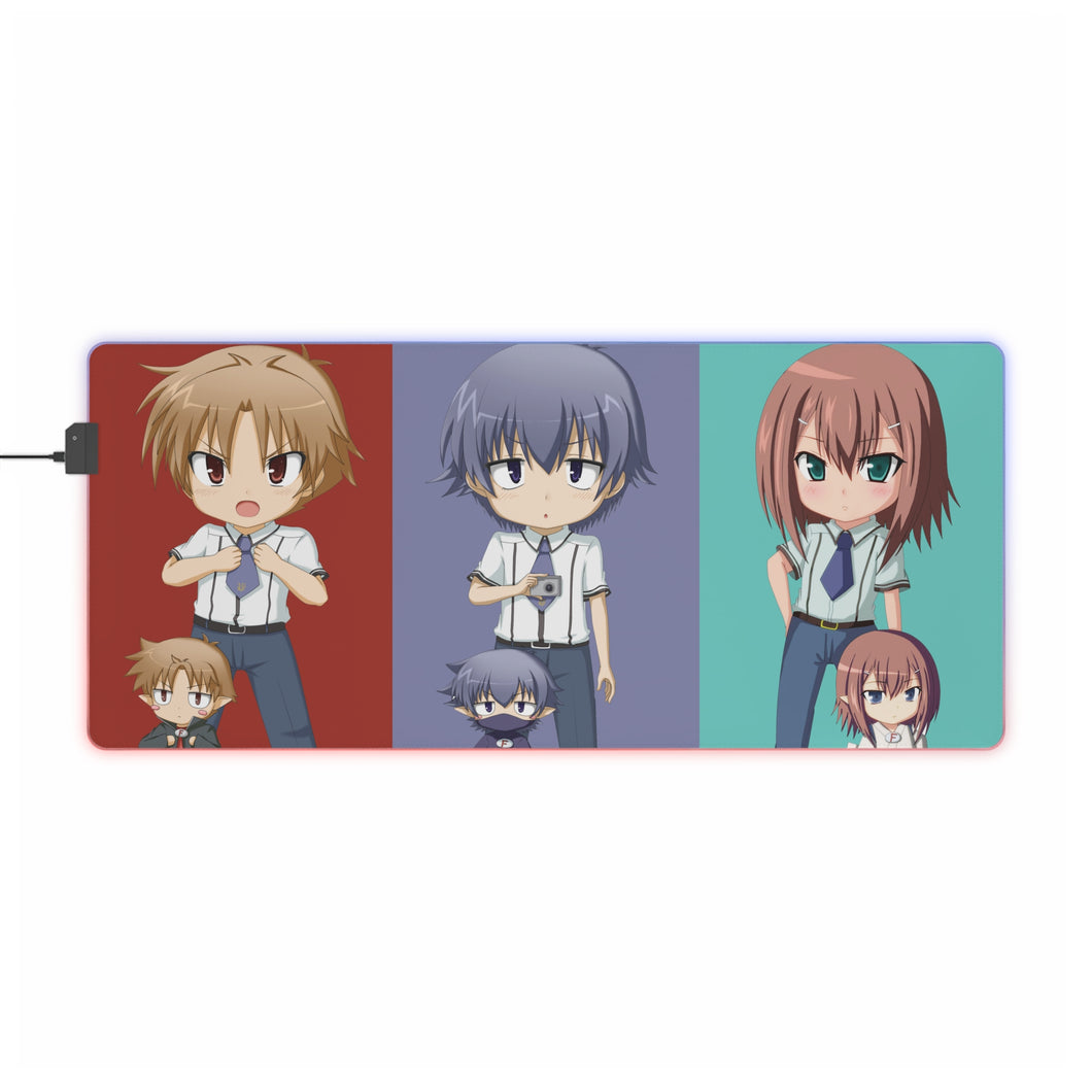 Baka And Test RGB LED Mouse Pad (Desk Mat)