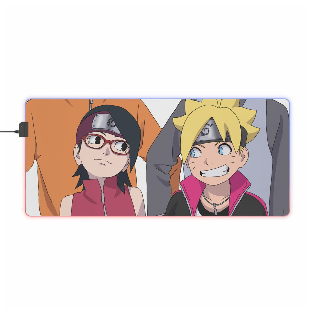 Boruto RGB LED Mouse Pad (Desk Mat)