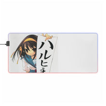 Load image into Gallery viewer, The Melancholy Of Haruhi Suzumiya RGB LED Mouse Pad (Desk Mat)
