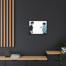 Load image into Gallery viewer, Blue Exorcist Canvas Framed Art Print
