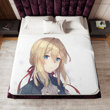 Load image into Gallery viewer, Violet Evergarden Sherpa Blanket
