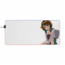 Load image into Gallery viewer, The Melancholy Of Haruhi Suzumiya RGB LED Mouse Pad (Desk Mat)
