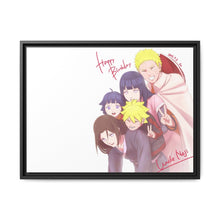 Load image into Gallery viewer, Happy Birthday Uncle Neji! Canvas Framed Art Print
