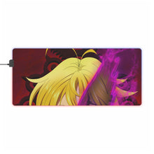 Load image into Gallery viewer, Meliodas RGB LED Mouse Pad (Desk Mat)
