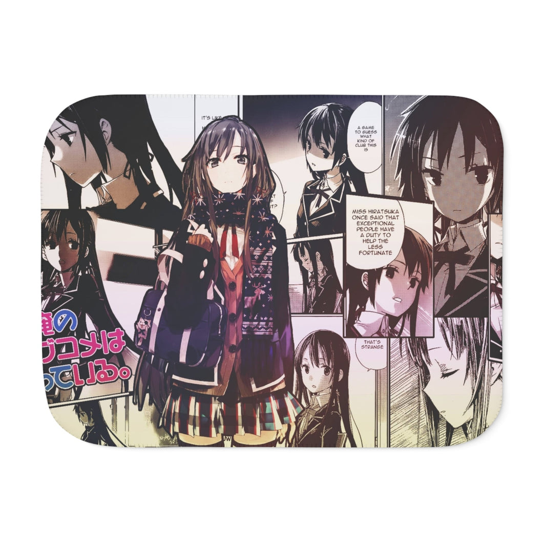 Anime My Teen Romantic Comedy SNAFU Sherpa Blanket